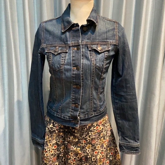 Old Navy Jackets & Blazers - Tailored Cotton Jean Jacket by Old Navy. Size XS
